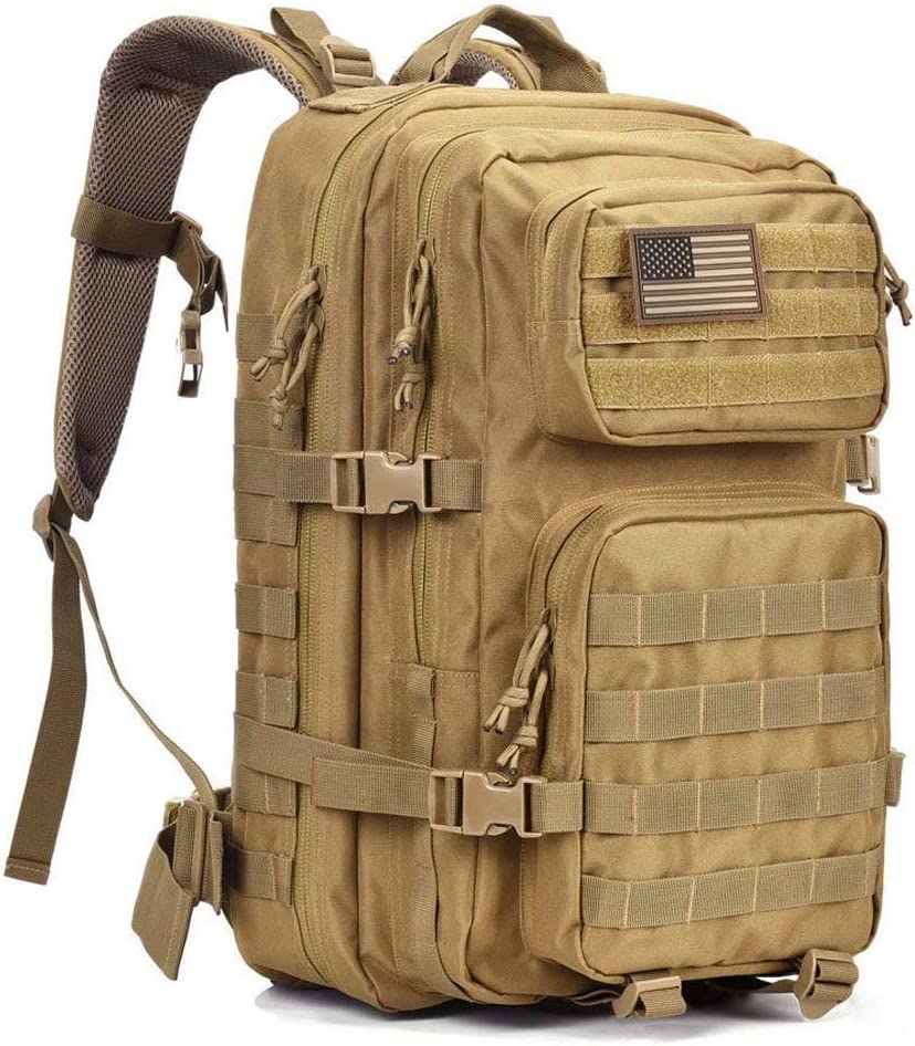 230816072535316_1 REEBOW GEAR Military Tactical Backpack Large Army 3 Day Assault Pack Molle Bag Backpacks - Image 1